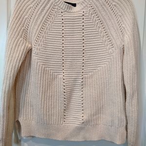 J Crew cream sweater